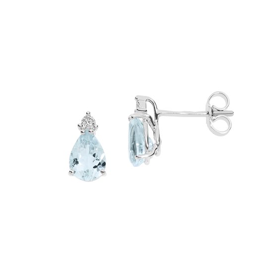 Boucles d'oreilles Comete Femme Fantasia Di Acquamarina in Or 1.30 Ct ORQ242 - ORQ242